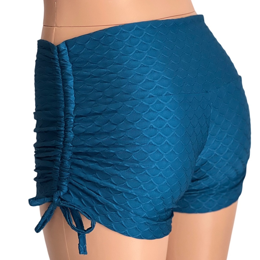 Hot Yoga shorts low rise side string lycra  Made in USA SXYfitnes